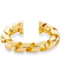 Rabanne - -tone Xl Link Twist Cuff Bracelet - Women's - Aluminium - Lyst