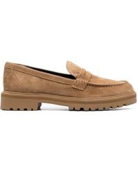 Reformation - Agathea Chunky Suede Loafers - Lyst