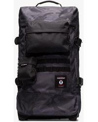 Eastpak X Aape By A Bathing Ape Grey Tranverz Wheeled Holdall - Black
