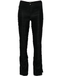 MISBHV - Draped Flared Trousers - Lyst
