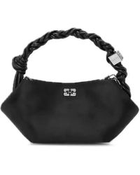 Ganni - Bou Satin Mini Bag - Lyst