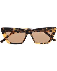 Saint Laurent - Mica Cat-eye Sunglasses - Lyst