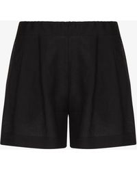 Asceno - Zurich Linen Shorts - Women's - Organic Linen - Lyst