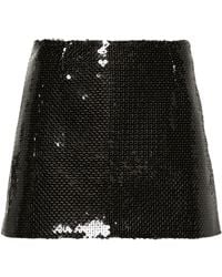 16Arlington Delta Mini Skirt in Black | Lyst