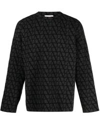 Valentino Garavani - Toile Iconographe-jacquard Sweater - Lyst