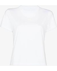 Alexander Wang - Logo Print Cotton T-shirt - Women's - Cotton - Lyst