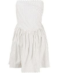 Molly Goddard - Hannah Polka Dot Mini Dress - Women's - Cotton - Lyst