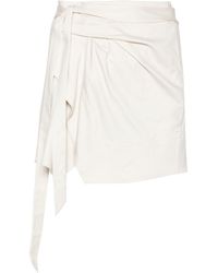 Isabel Marant - Berenice Wrap Cotton Skirt - Lyst