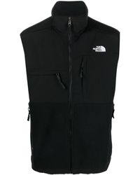 The North Face Vest With Logo - Black