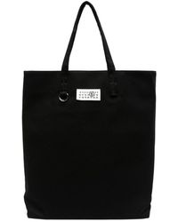 MM6 by Maison Martin Margiela - Numbers Patch Cotton Tote Bag - Lyst