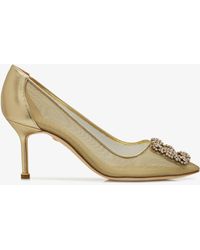 Manolo Blahnik Hangisi Shoes for Women - Up to 34% off at Lyst.com