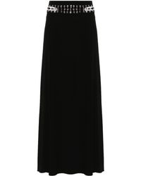 Rabanne - Cut-out Maxi Skirt - Women's - Acetate/silk/viscose - Lyst