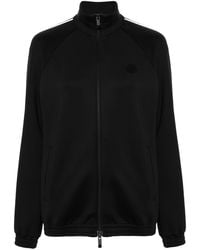 Moncler - Logo-appliqué Zip-up Jacket - Women's - Elastane/polyester - Lyst