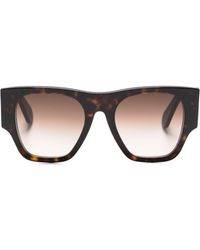 Chloé - Naomy Square-frame Sunglasses - Lyst