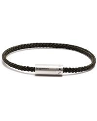 Le Gramme - 7g Nato Cable Bracelet - Unisex - Sterling Silver/fabric - Lyst