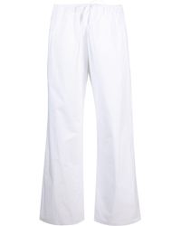 Matteau - Straight-leg Organic-cotton Trousers - Lyst
