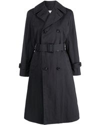 Maison Margiela - Double-breasted Trench Coat - Lyst