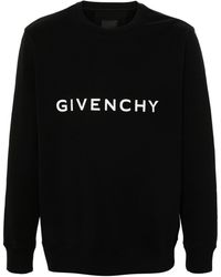 Givenchy - Logo Cotton Sweatshirt - Lyst