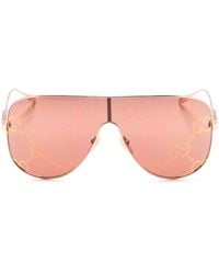 Gucci - Tinted Pilot-frame Sunglasses - Lyst