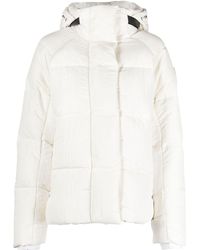 Canada Goose - Junction Hooded Quilted Coat - Women's - Polyester/polyamide/duck Feathers/duck Down - Lyst