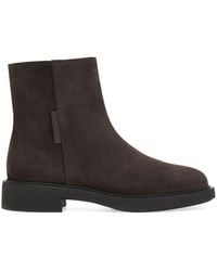 Gianvito Rossi - Lexington Suede Ankle Boots - Lyst