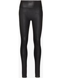 Spanx - Faux Leather Shaping leggings - Lyst