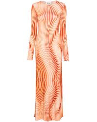 TOVE - Malloree Wave-print Dress - Lyst