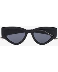 christian dior gray ar cat eye ladies sunglasses