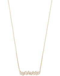 Suzanne Kalan - 18k Yellow Bold Diamond Pendant Necklace - Lyst
