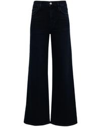 FRAME - Le Slim Palazzo Wide-leg Jeans - Women's - Cotton/polyester/elastane/rayon - Lyst