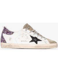 superstar tonal leather sneakers