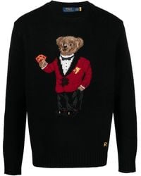 Polo Ralph Lauren - Polo Bear Wool Sweater - Lyst