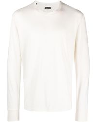 Tom Ford - Mélange Long-sleeve T-shirt - Lyst