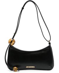 Jacquemus - Le Bisou Perle Leather Shoulder Bag - Women's - Calf Leather - Lyst