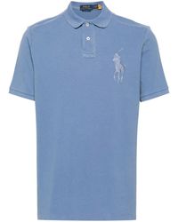 Polo Ralph Lauren - Logo Embroidery Polo Shirt - Lyst