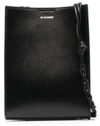Jil Sander - Tangle Small Leather Cross Body Bag - Women's - Calf Leather - Lyst