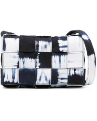 Bottega Veneta - Cassette Denim Messenger Bag - Lyst