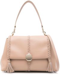 Chloé - Medium Penelope Leather Shoulder Bag - Lyst
