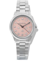 Gucci - Stainless Steel G-timeless Multibee Watch - Women's - Stainless Steel/sapphire Glass - Lyst
