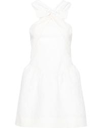 ShuShu/Tong - Cloqué-effect Mini Dress - Women's - Polyamide/wool/polyester - Lyst