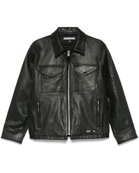 Human Made Men's Suede Leather Jacket in Beige Human Made