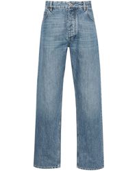 Bottega Veneta - Mid-rise Straight-leg Jeans - Lyst