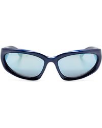 Balenciaga - Swift Oval-frame Sunglasses - Lyst