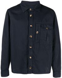 Brunello Cucinelli - Long-sleeve Shirt Jacket - Lyst