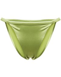 Form and Fold - High Cut Metallic Bikini Bottom - Women's - Nylon/elastane - Lyst