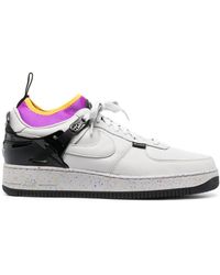 Nike Air Force 1 Low Sp X Undercover Shoes In Gray, - White