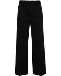 Matteau - Straight-Leh Twill Tailored Trousers - Lyst