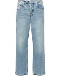 FRAME - The Slouchy Straight Jeans - Women's - Cotton/recycled Cotton - Lyst