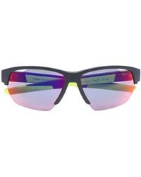 Prada - Linea Sport Semi-rimless Sunglasses - Lyst