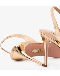 Aquazzura So Nude Sandals in Nero (Black) - Lyst